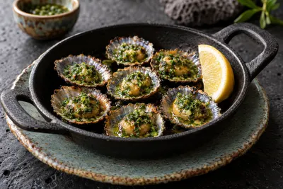 Lapas con mojo verde